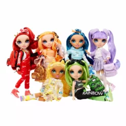 Rainbow High Junior High Fashion Ruby Anderson- 9-inch RED Fashion Doll With Accessories
