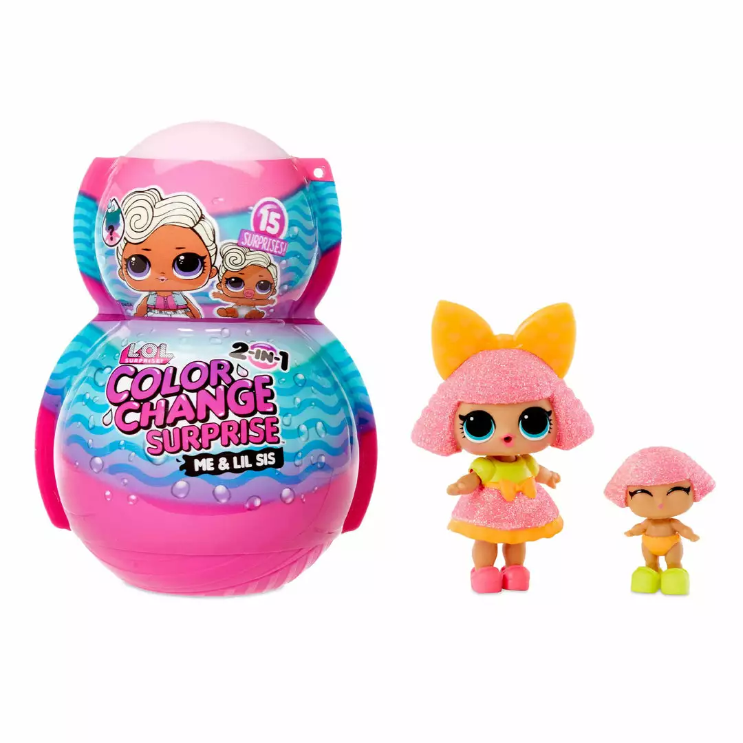L.O.L. Surprise! Official Store 2-n-1 LOL Surprise Me & My Lil Sis Color Change Surprise Sale
