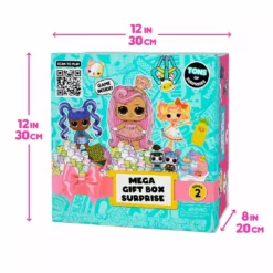 L.O.L. Surprise! Official Store Mega Gift Box Surprise Series 2 – Mystery Gift Box With 25+ Surprises And Over $40 Value Collectible Dolls